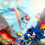 Comm: Sonic and Dash vs Metal - Taste the Rainbow
