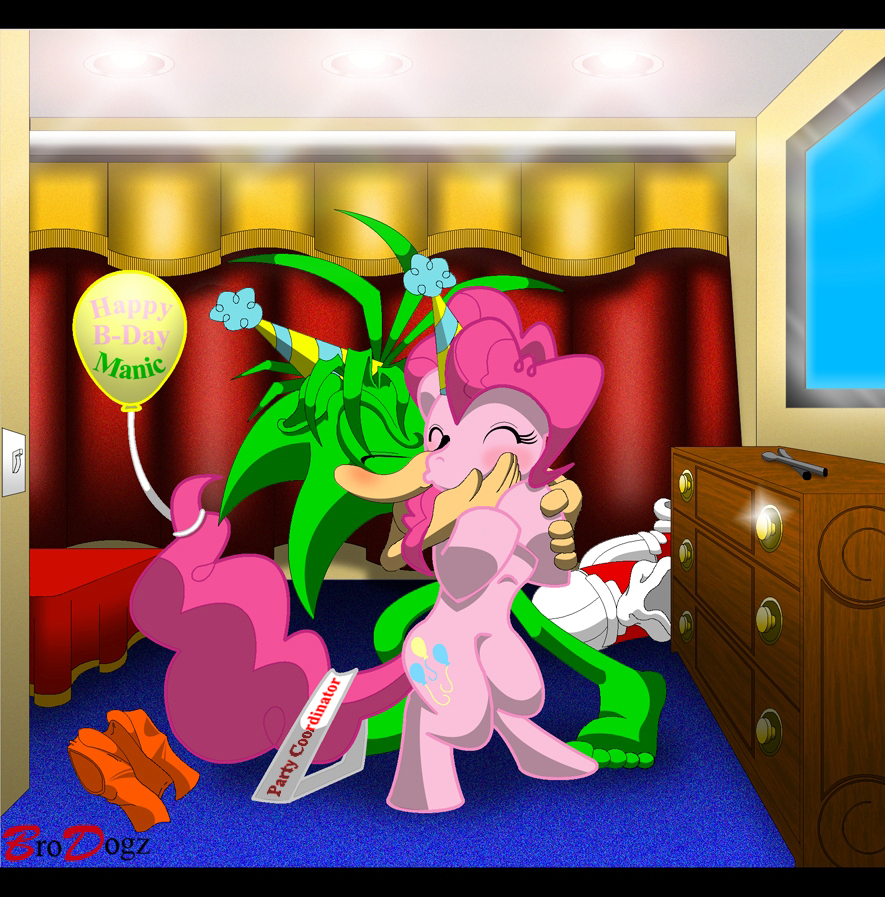 Commission: Manic and Pinkie Pie - Playful