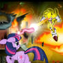 Comm: Twilight Sparkle and Sonic- Thru the Flames
