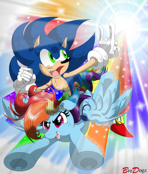 Comm: Sonic and Rainbow Dash: Shatter Sound