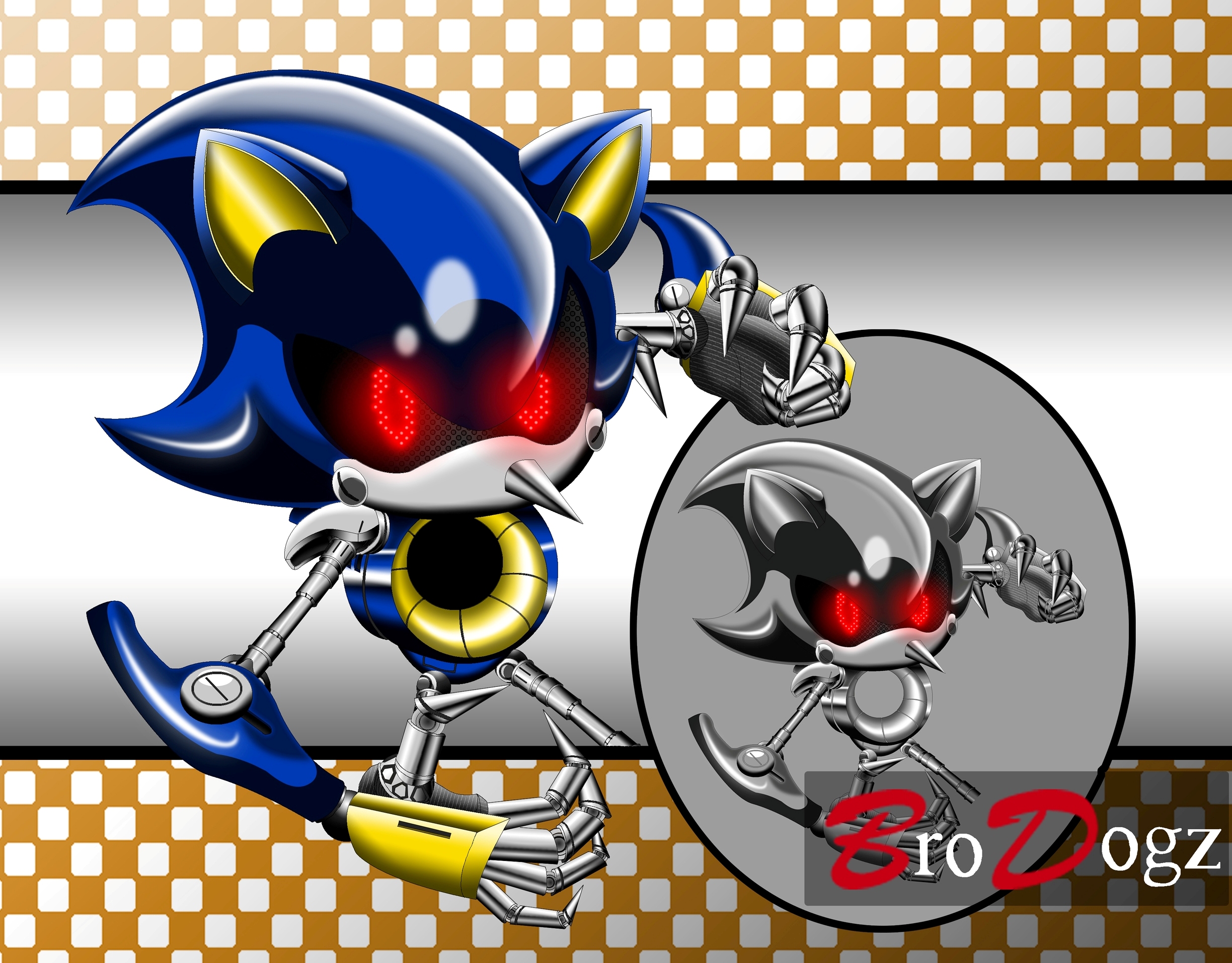 Neo Metal Sonic Sketch by SRB2-Blade on DeviantArt