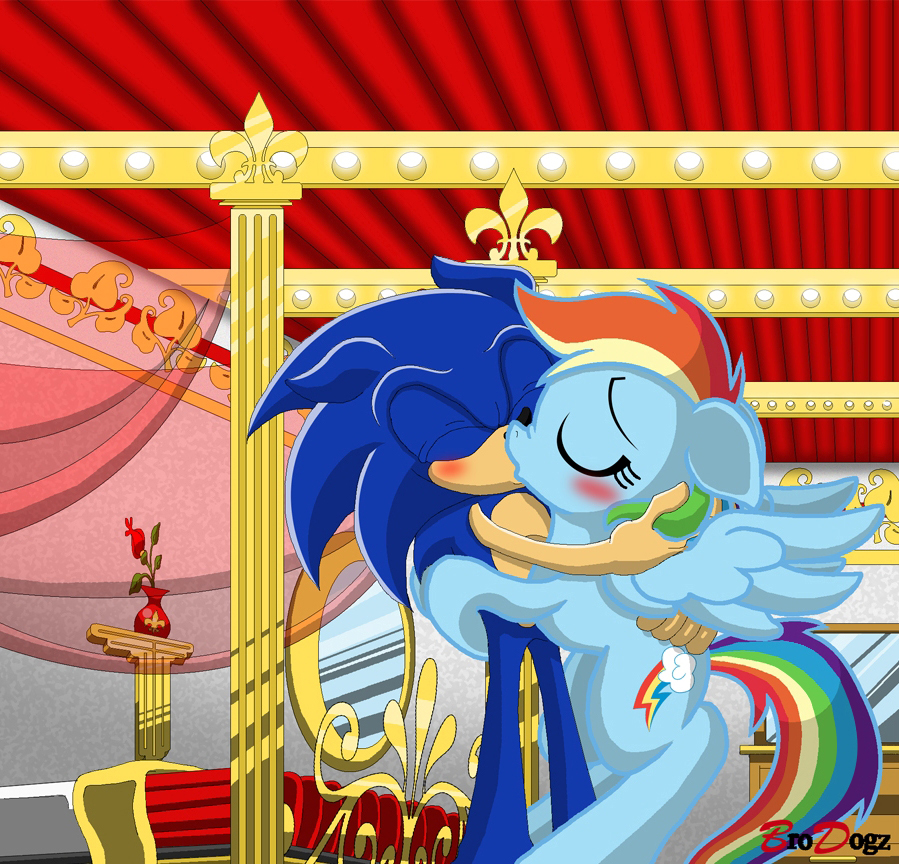 Comm: Sonic and Rainbow Dash - Winners Suite