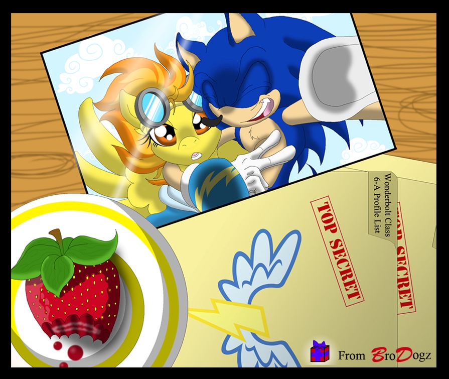 Gift : Sonic and Spitfire - A lot on my Desk