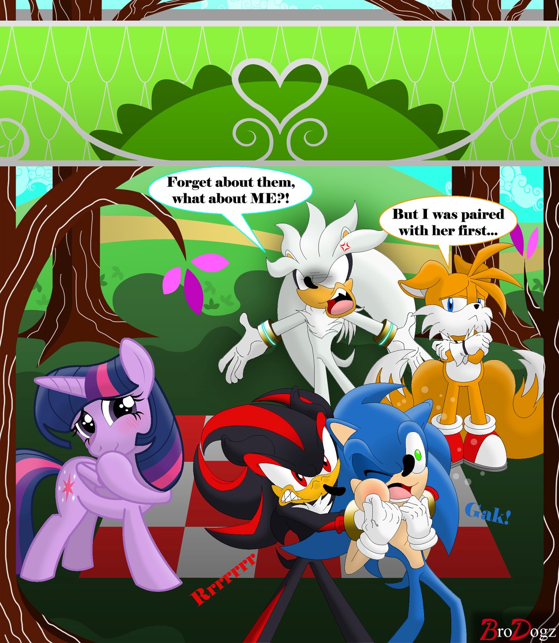 Comm: Sonic and MLP - Fight for Her