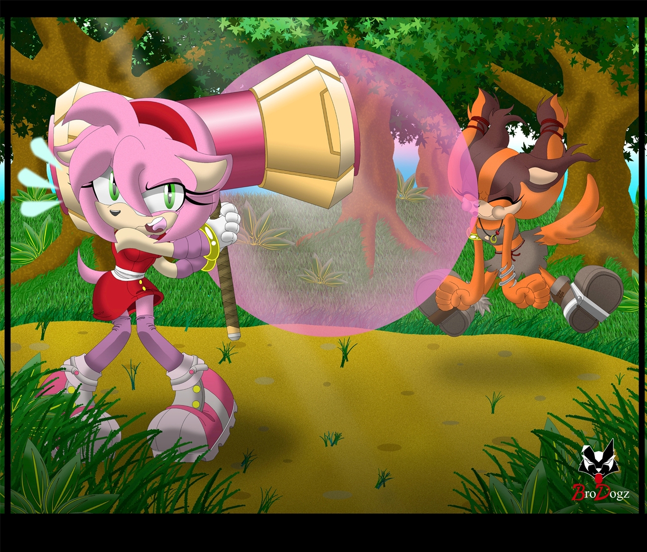 Comm: Amy and Sticks - Bubble Boom