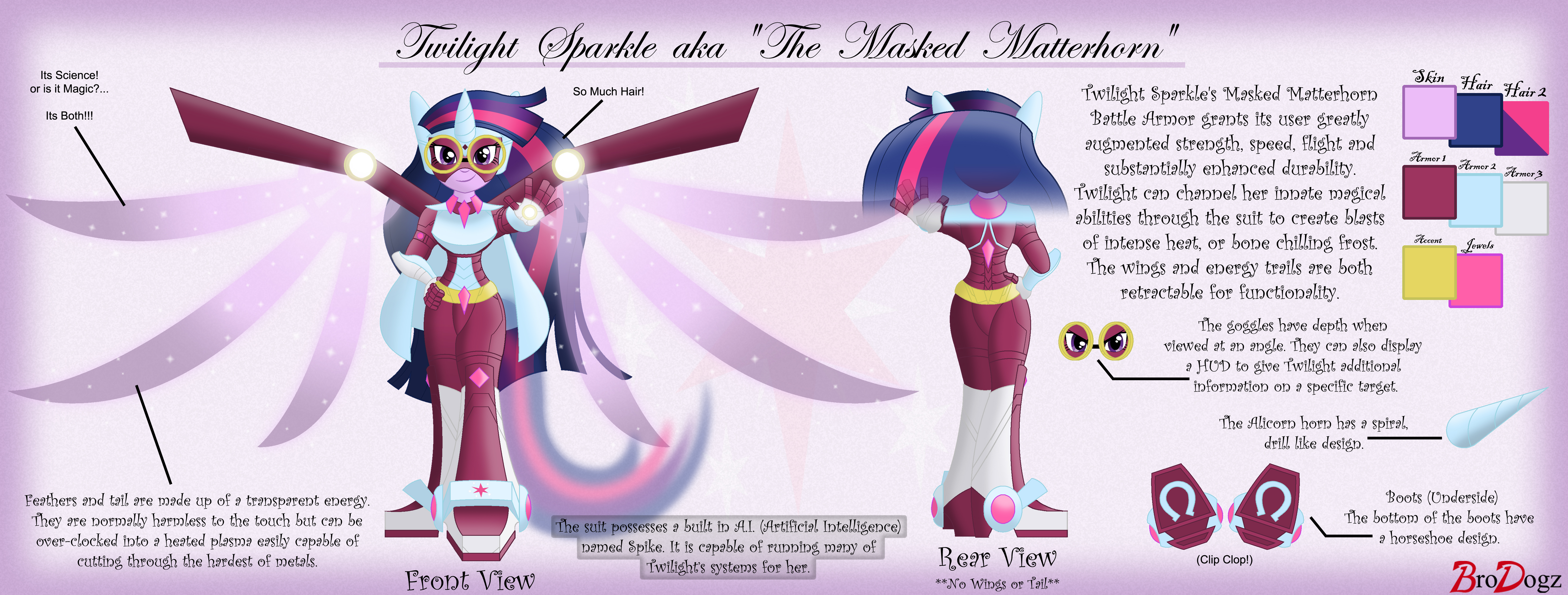 Commission: Masked Matterhorn Reference Sheet