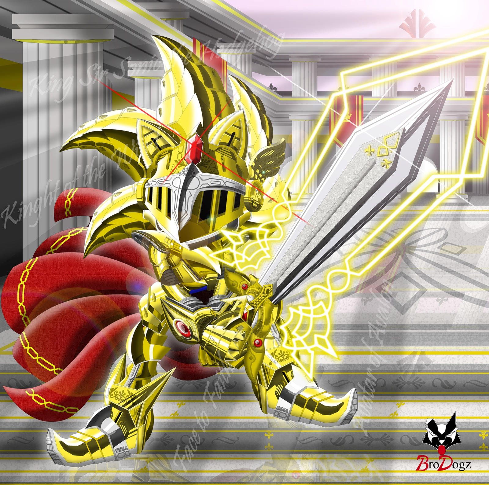 Excalibur Sonic - Avatar of Avalon by BroDogz on DeviantArt
