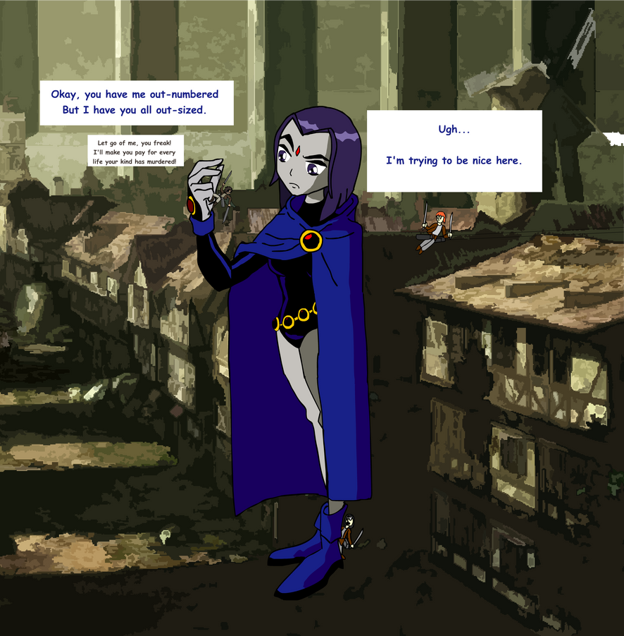 (Full) Attack on Raven by InchHighLilliputian on DeviantArt
