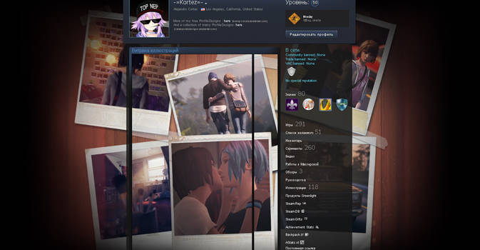 Life is Strange | Steam Profile Design