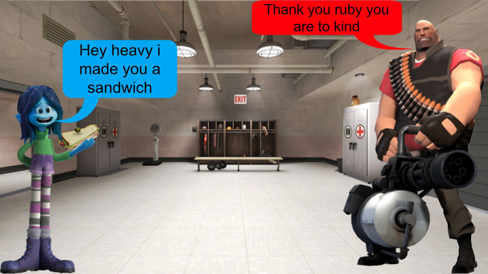 Ruby Sandwitch Ruby Made A Sandwich For Heavy by austinsworlds on DeviantArt
