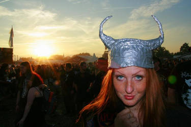 Aluminium Viking Helmet