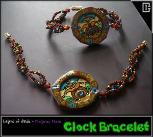 Zelda - Majoras Mask - Clock Bracelet