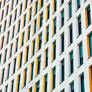 Pattern Of Colorful Artistic Building Windows
