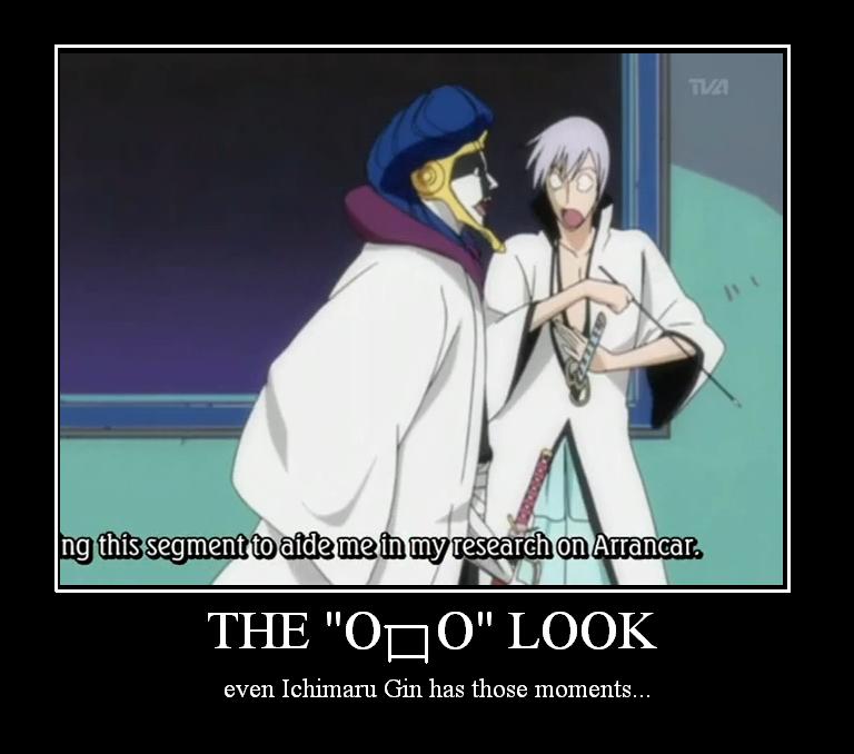 Bleach Mposter: The Gin look..