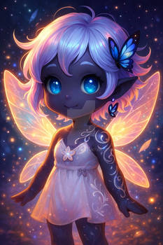 Chibi Dark Fae (AI)