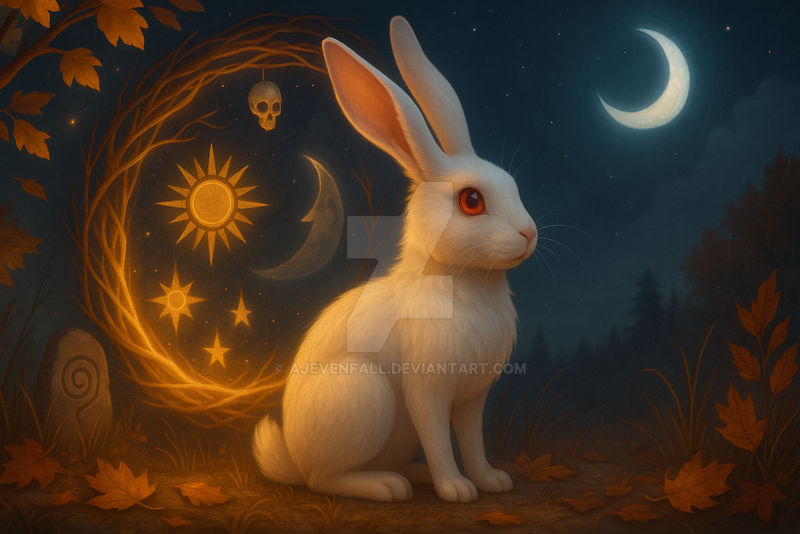 November 1st - Rabbit Rabbit by AJEvenfall on DeviantArt