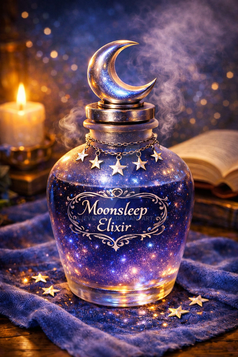 Moon Rabbit Elixir Moonsleep Elixir (AI) by AJEvenfall on DeviantArt