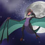 Noivern Fly under the Moon