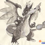 Mega Charizard X - Ink