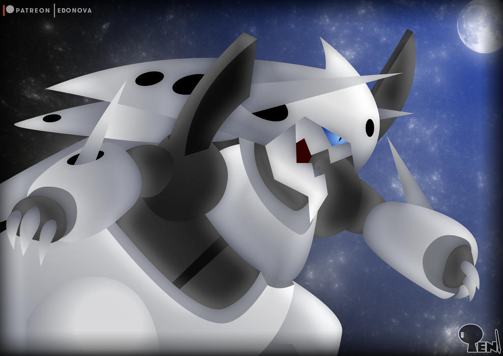Mega Aggron by EdoNovaIllustrator on DeviantArt