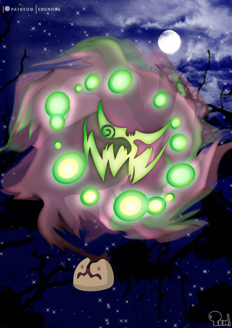 Spiritomb Spiritomb - The Cursed Ghost by EdoNovaIllustrator on DeviantArt