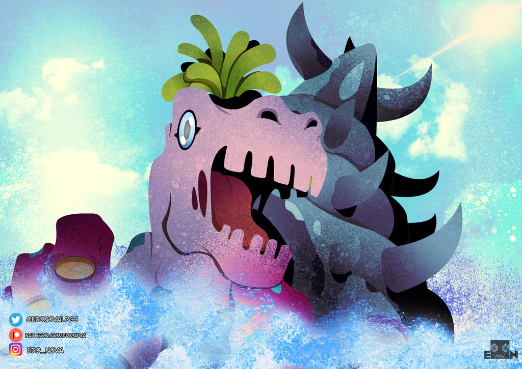 Shellmon by EdoNovaIllustrator on DeviantArt