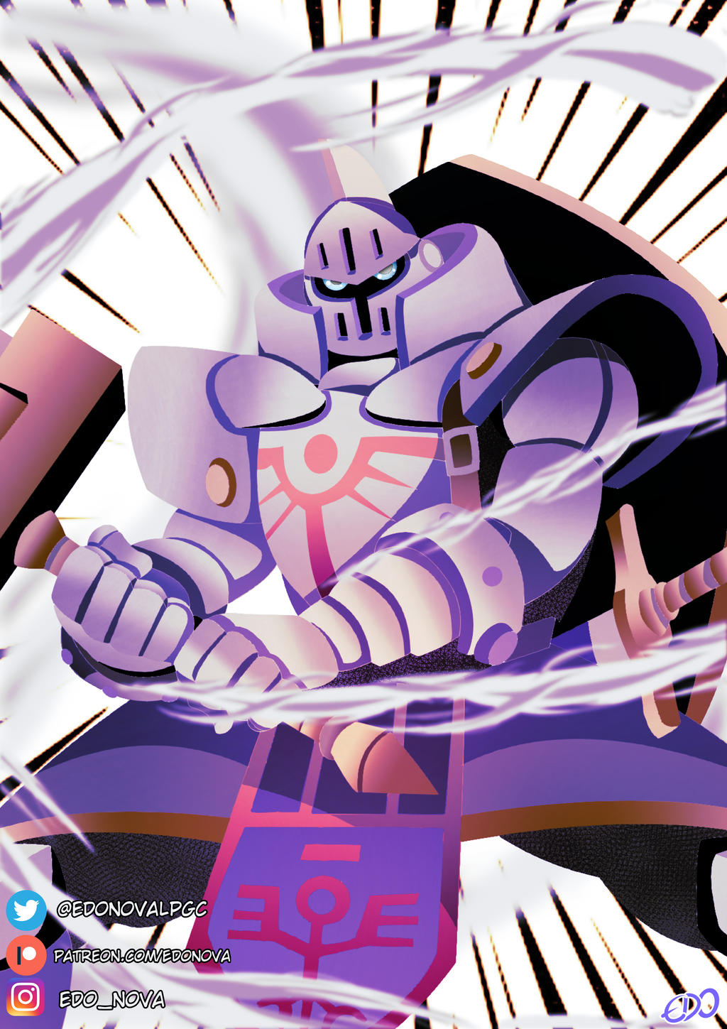 Knightmon by EdoNovaIllustrator on DeviantArt