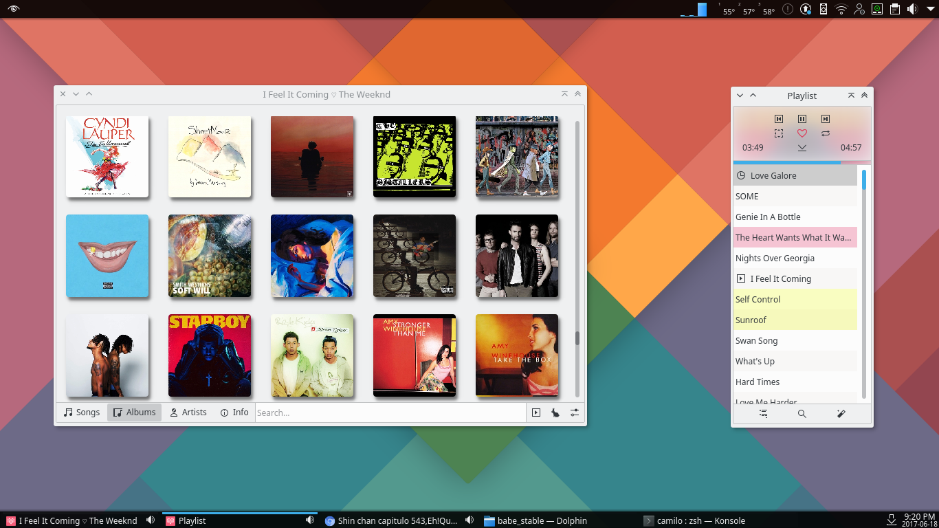 Babe KDE music player