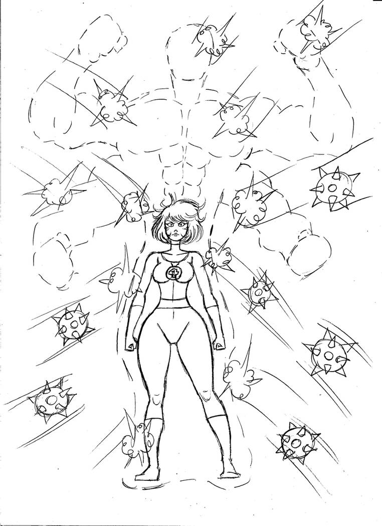 Invisible Woman - Angry by Frogwalker on DeviantArt