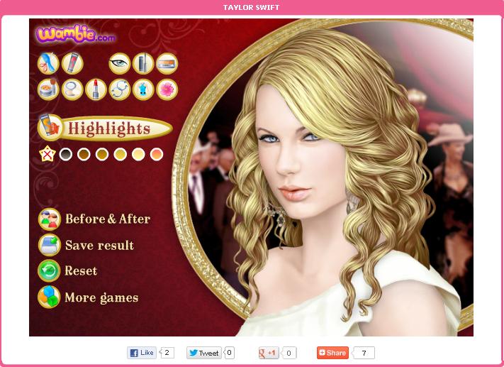 Taylor Swift Dress Up Games - Colaboratory