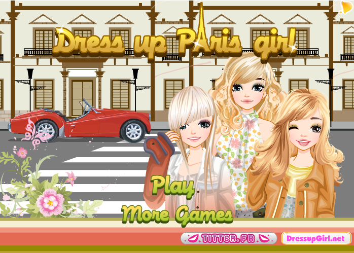 Paris Girl Dress Up