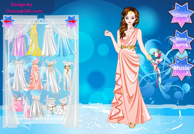 Moon Goddess Dress up Game