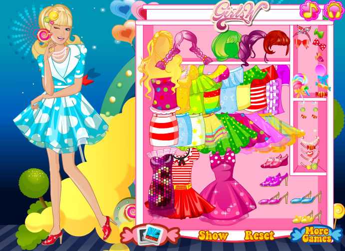 Candy Girl Dress up Game by willbeyou on DeviantArt
