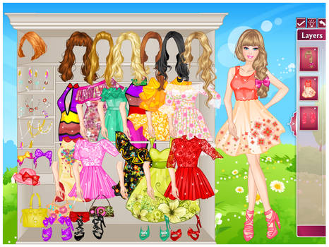 Barbie Dresses Dress-up Game by willbeyou on