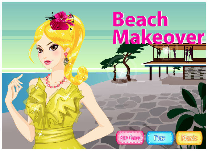 Beach Makeover Games