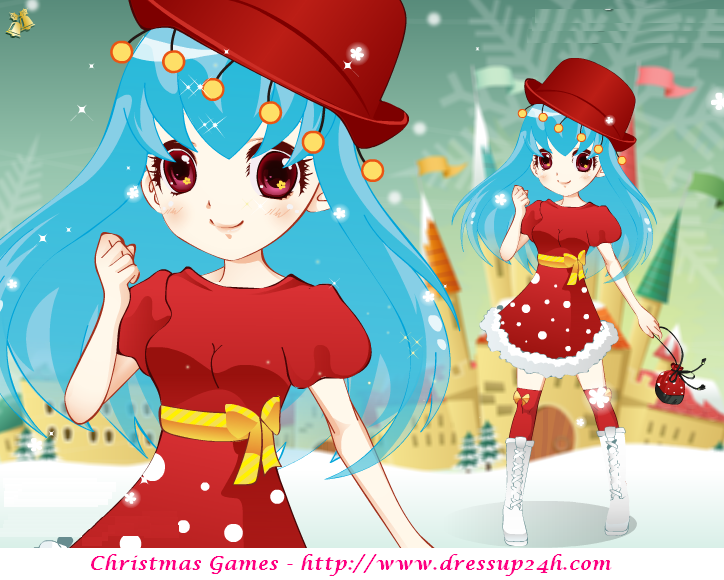 Christmas Cuties - Dress up Games