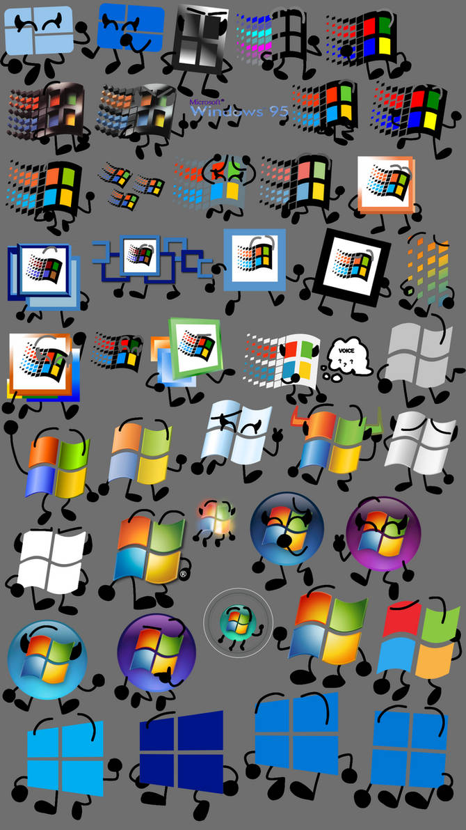 All Windows OS by Mohamadou-WinXP on DeviantArt