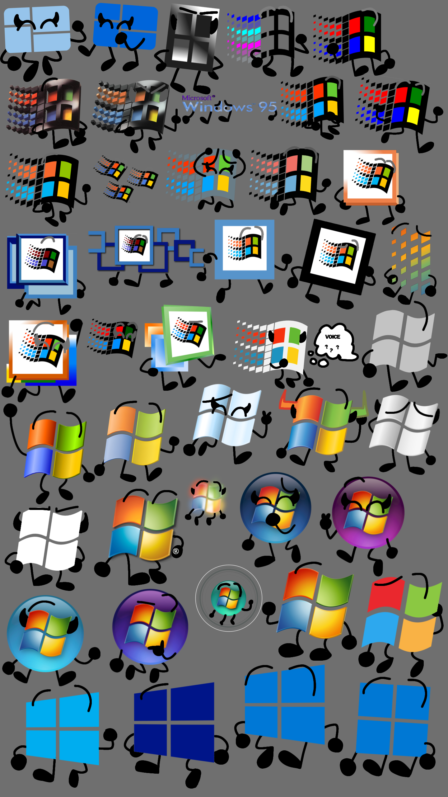 All Windows OS by Mohamadou-WinXP on DeviantArt