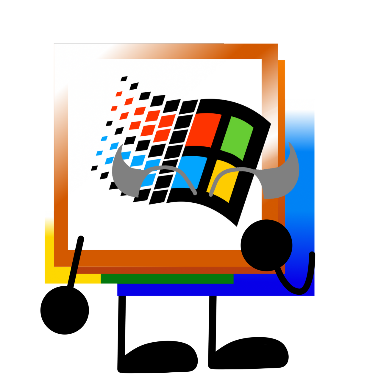 Windows 2000 pose by Mohamadou-WinXP on DeviantArt