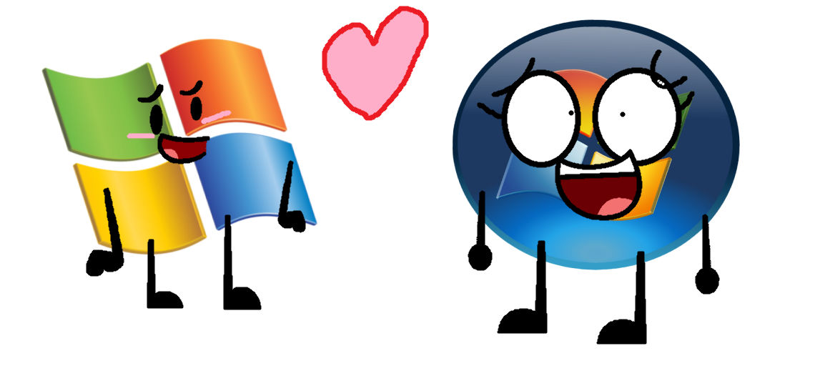 Windows fan art 1 but I replaced XP and Vista by Mohamadou-WinXP on ...