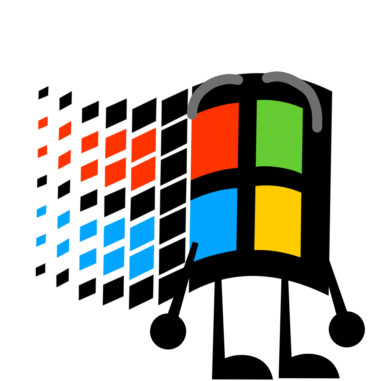 Windows 95 Pose by Mohamadou-WinXP on DeviantArt