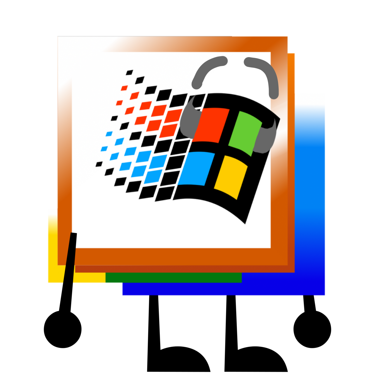 Windows 2000 Pose by Mohamadou-WinXP on DeviantArt