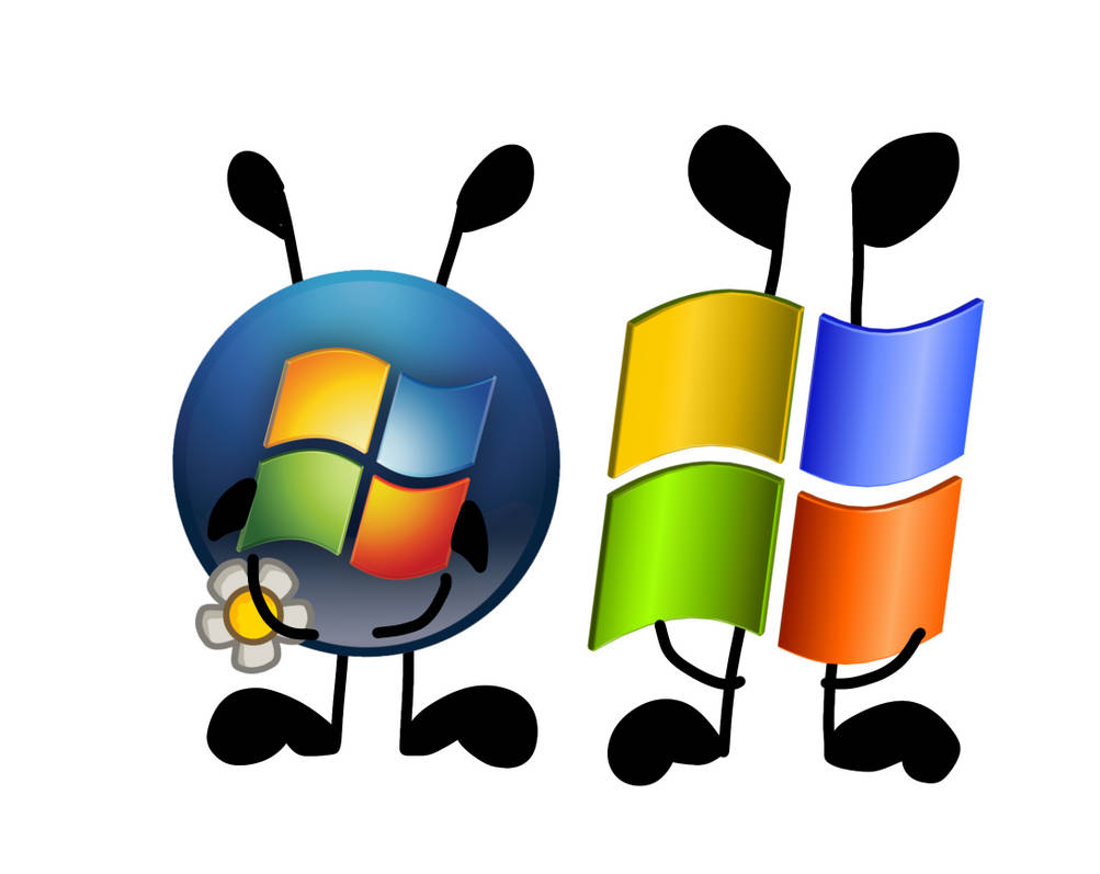 Windows XP and Vista Headstanding by Mohamadou-WinXP on DeviantArt