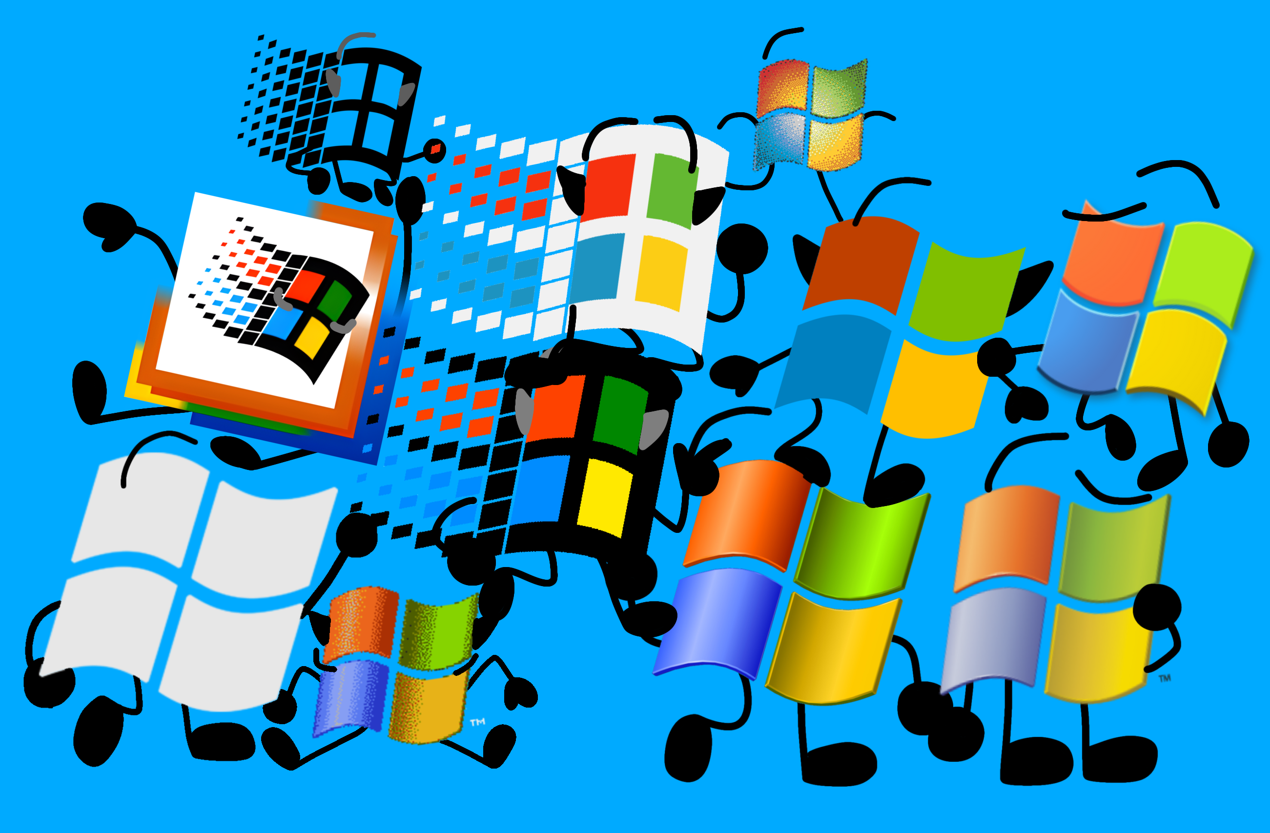 Windows Xp Baby The Windows XP Family by Mohamadou-WinXP on DeviantArt