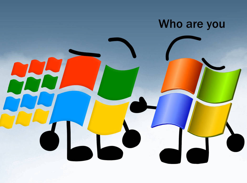 Windows XP meets his different clone by Mohamadou-WinXP on DeviantArt