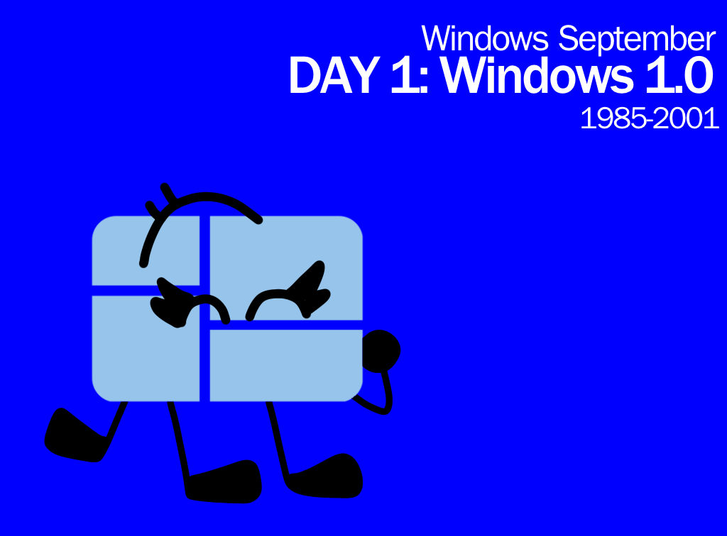 Windows September | Day 1: Windows 1.0 by Mohamadou-WinXP on DeviantArt