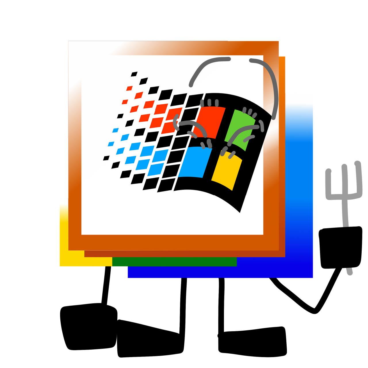 Windows 2000 Deviantart Windows 2000 as the Person Eater by Mohamadou-WinXP on DeviantArt