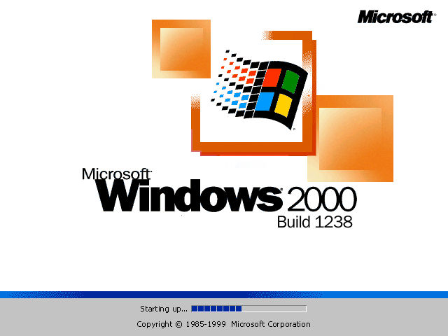 Windows 2000 build 1238 by Mohamadou-WinXP on DeviantArt