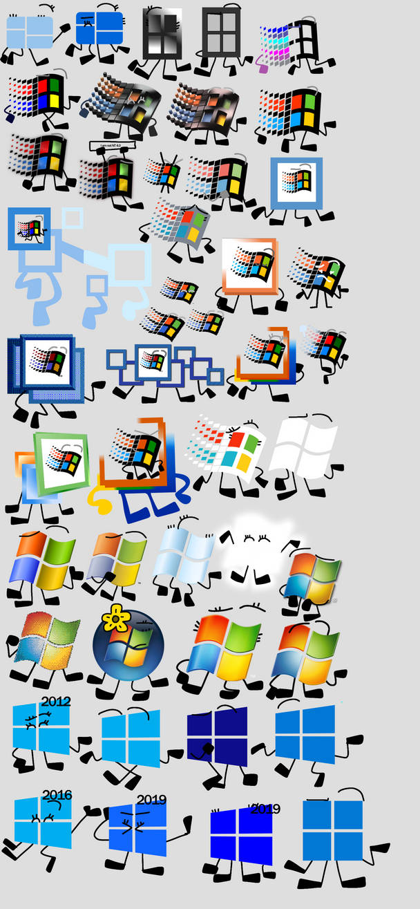 All Windows OS (do not steal) by Mohamadou-WinXP on DeviantArt