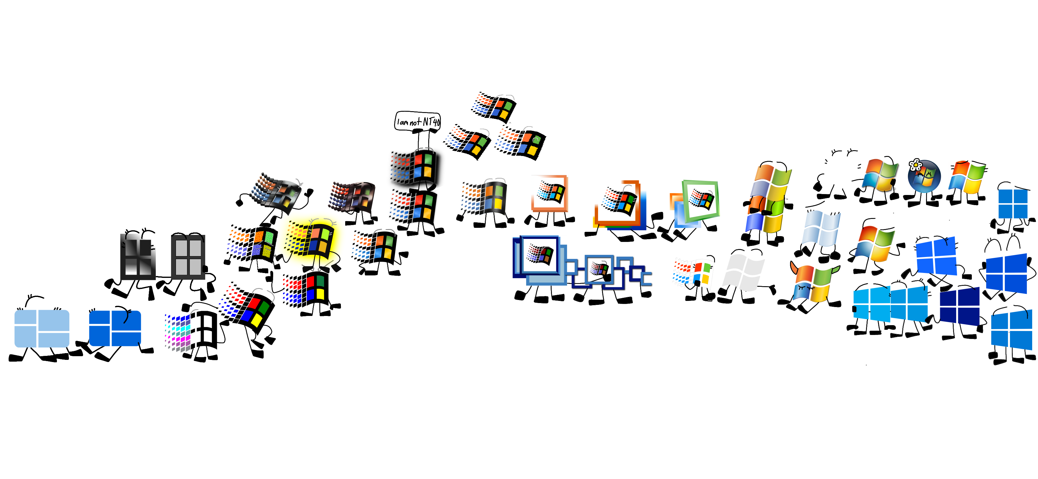 All Windows OS by Mohamadou-WinXP on DeviantArt